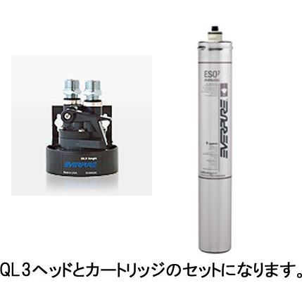 エバーピュア 浄軟水器 蒸し器 スチームコンベクション用 QL3-ESO7