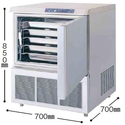 福島工業 ブラストチラー急速冷却機 1/1ホテルパン5枚収納 容量 福島工業 ブラストチラー急速冷却機 1/1ホテルパン5枚収納 容量