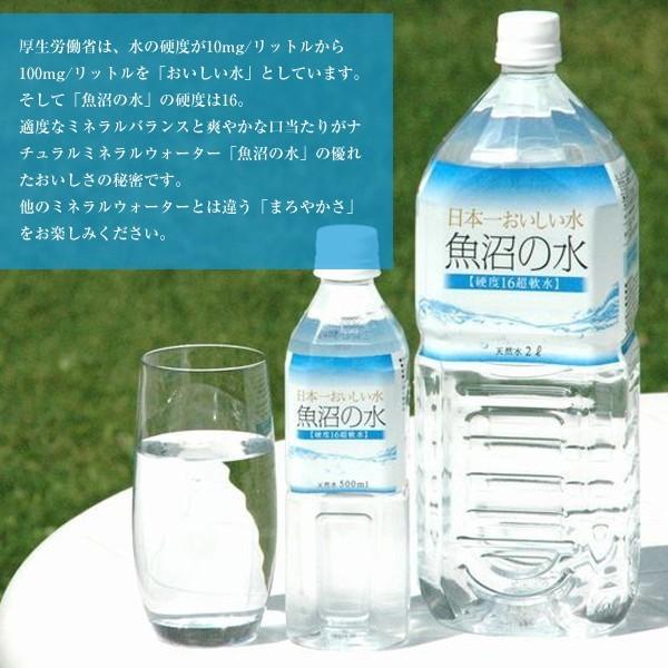硬度16の超軟水！日本一おいしい魚沼の水 2L×12本 新潟ミネラル