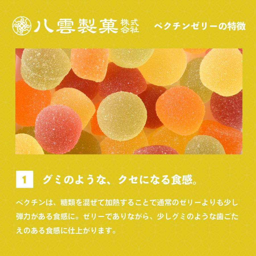 八雲製菓 国産果汁 プチゼリー レモンゼリー お得な大袋入り 320g