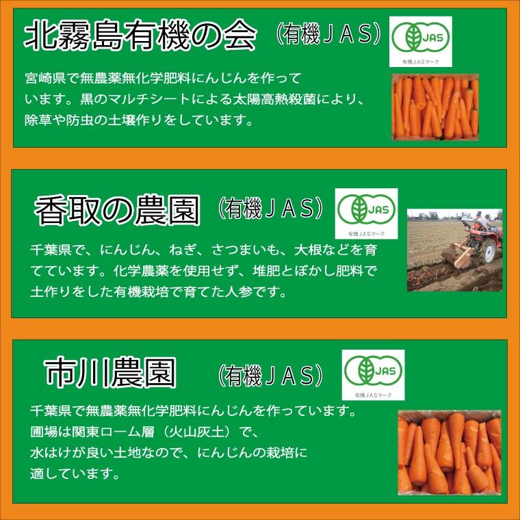 無農薬 無化学肥料 にんじん 訳あり １０ｋｇ 産地希望選択あり 人参 ニンジン 送料無料 一部地域を除く｜oishule｜11