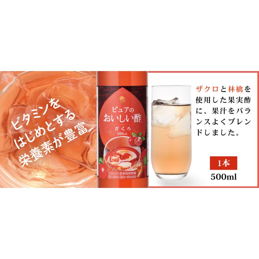 果実酢 飲むおいしい酢ザクロ ブルーベリー アセロラ６本セット 日本自然発酵paypayモール店 通販 Paypayモール