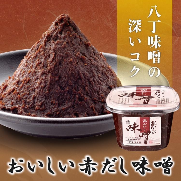 おいしい赤だし味噌 日本自然発酵 750g×1カップ 調味料 味噌｜oisi｜02