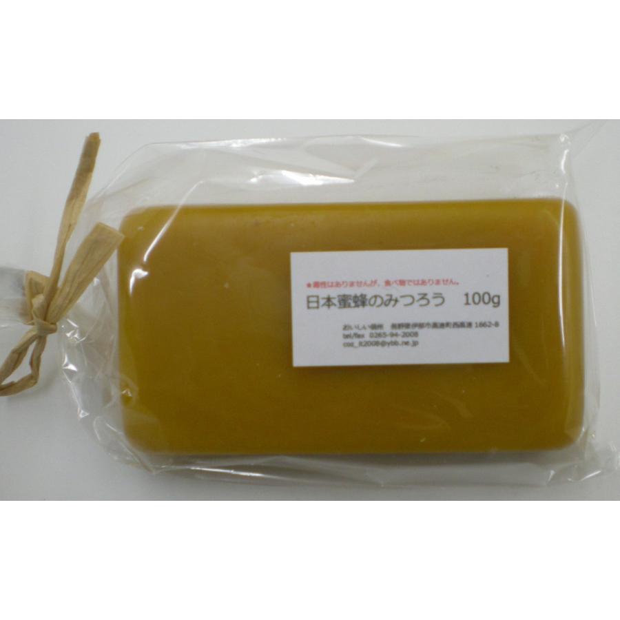 みつろう 日本蜜蜂100g - 塗料、塗装