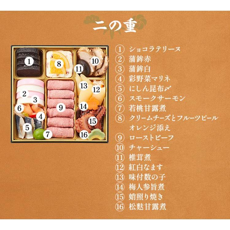 おせち 2025 2026 早割 予約 慶梅 (2〜3人前 29品目 和洋二段重 冷凍) 送料無料 オイシックス Oisix 和洋おせち 和風おせち 洋風おせち ローストビーフ | Oisix | 06