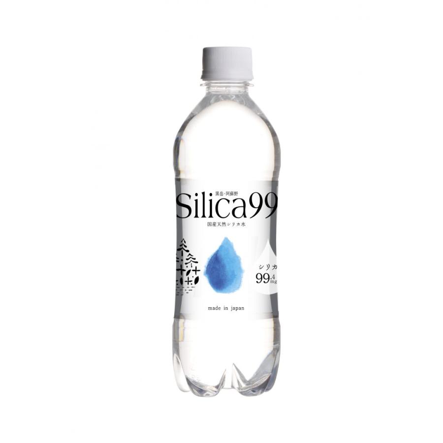 Silica99 500ml×24本（大分県/住宅企画/九重連山/男池/黒岳/天然炭酸