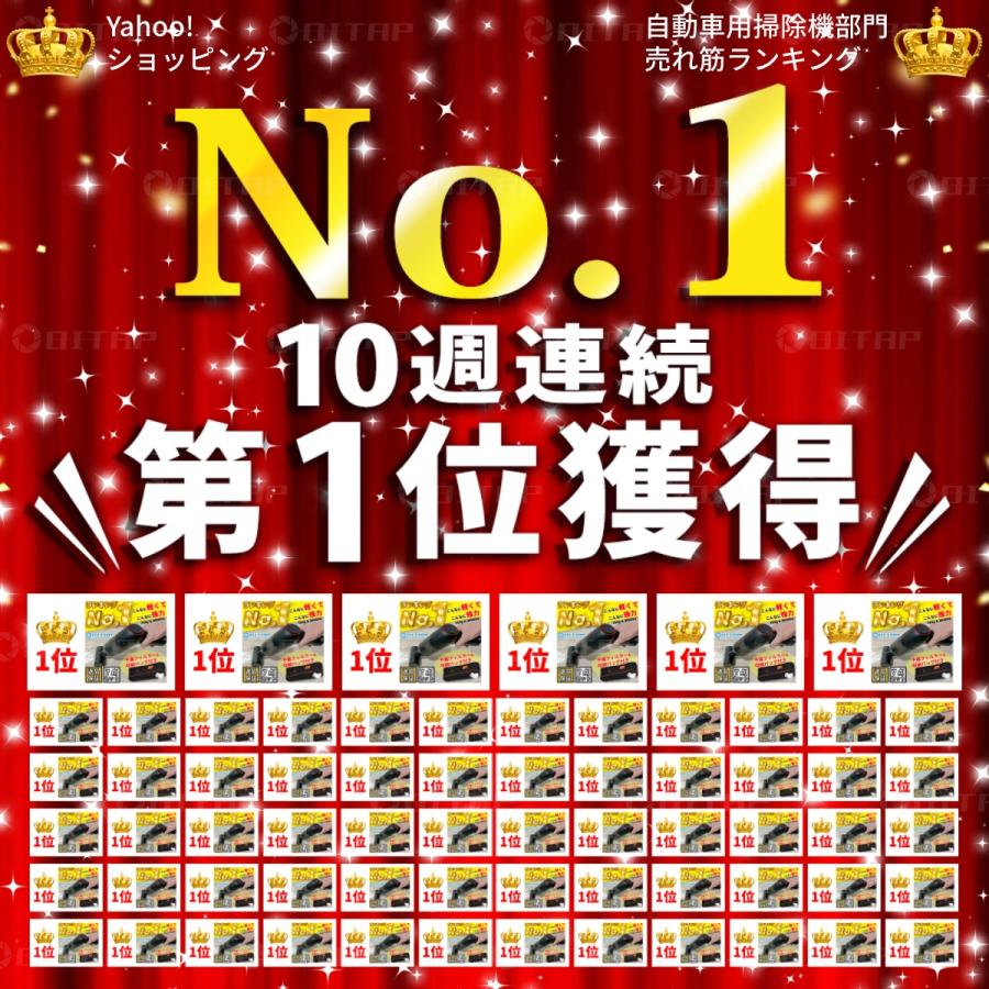 ハンディクリーナー 掃除機 強力 コードレス 車用 充電式 USB 吸引力 軽量 軽い 小さい 車載 卓上 カークリーナー | ブランド登録なし | 02