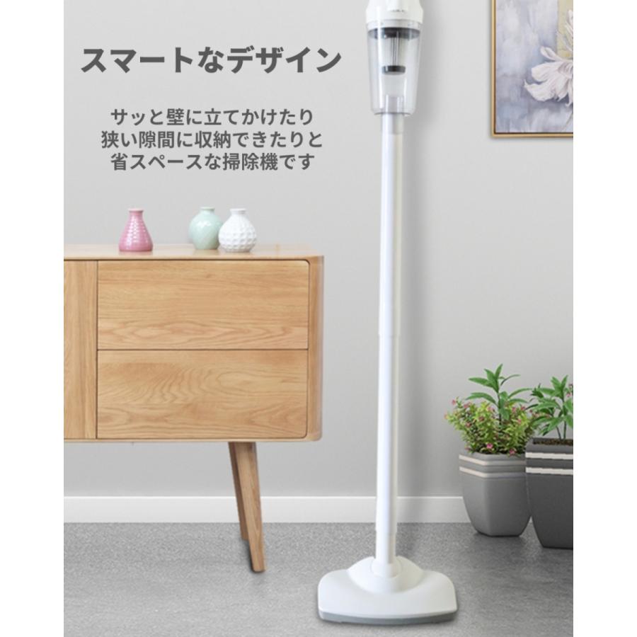 掃除機 吸引力 サイクロン ハンディクリーナー 強力 コードレス 充電式 USB 安い 軽量 車用  軽い 車載 カークリーナー 2WAY スティック | ブランド登録なし | 15