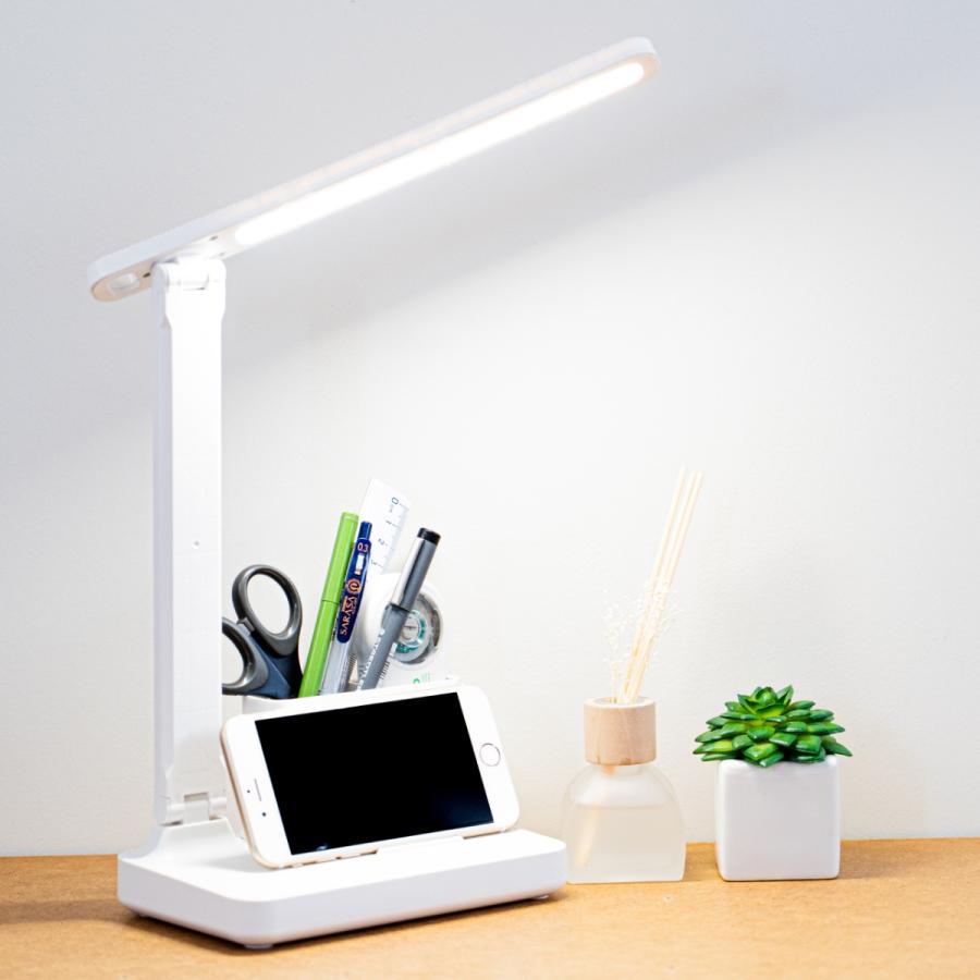 デスクライト LED  コードレス おしゃれ 充電式 照明 持ち運び 電気スタンド 卓上 明るい USB 卓上 調光調色 自然光 昼光色 暖色 | ブランド登録なし | 06