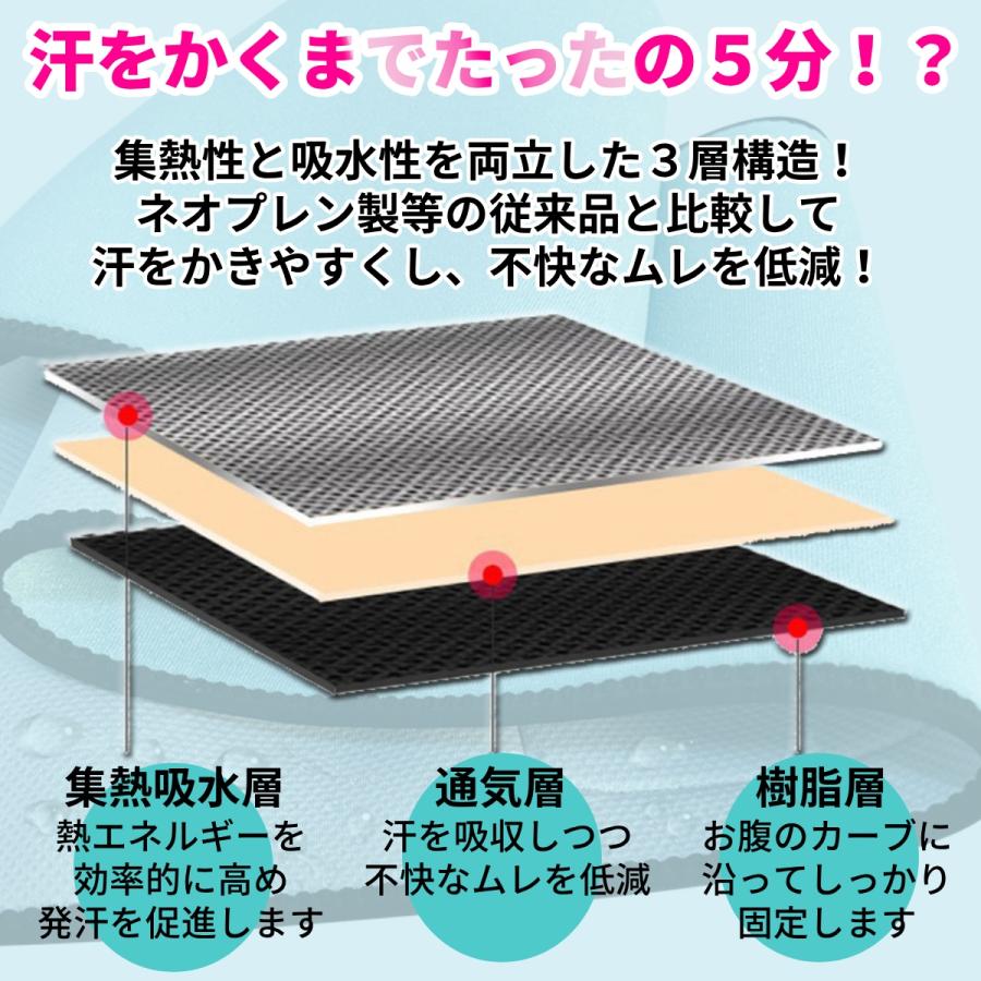 ダイエットベルト サウナベルト お腹 ウエスト レディース メンズ サポーター 腹巻 発汗ベルト 引き締め 加圧 シェイプアップベルト | ブランド登録なし | 13