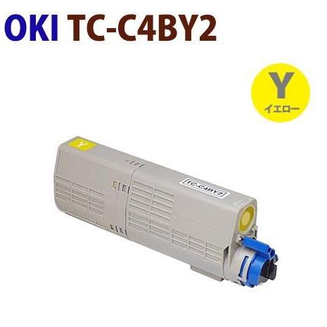 送料無料　OKI対応　リサイクルトナーカートリッジ TC-C4B　Y2　イエロー　C542dnw　沖データ | 沖データ