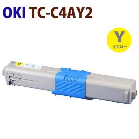 OKI トナーカートリッジ TC-C4AY2 M2 C2 正規品と非正規品 沖データ OKI対応 リサイクルトナーカートリッジ TC-C4AY2 イエロー