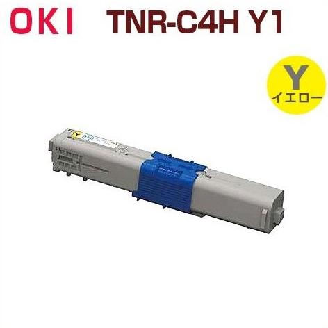 沖データ OKI用 リサイクルトナーカートリッジ TNR-C4H Y1