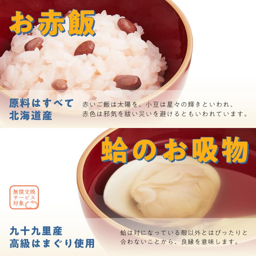 お食い初め ベビ鯛ももかBOX お重1段に盛り付け済 お食い初めセット 料理 鯛 お祝い 国産真鯛 盛付不要 男の子 女の子 送料無料の画像