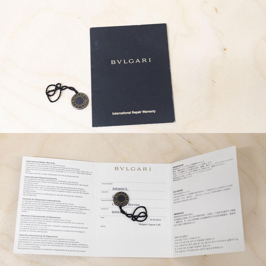 BVLGARI ブルガリ レディース腕時計　ブルガリブルガリ BB26SGL クォーツ 中古品｜oiwake｜10