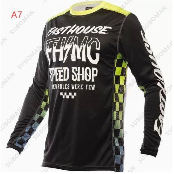 オフロード お洒落 モトクロスジャージ 長袖 Tシャツ 春夏秋バイク用品