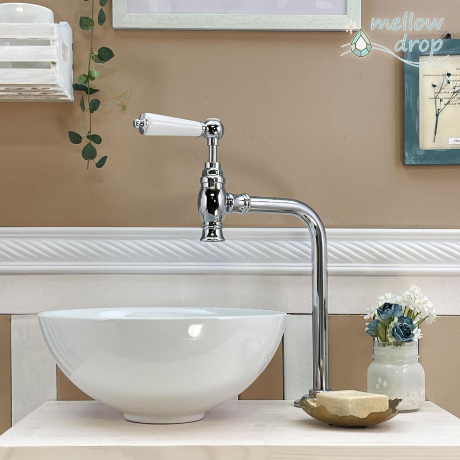 洗面ボウル 水栓セット おしゃれ 蛇口 手洗器 上部排水金具 天板