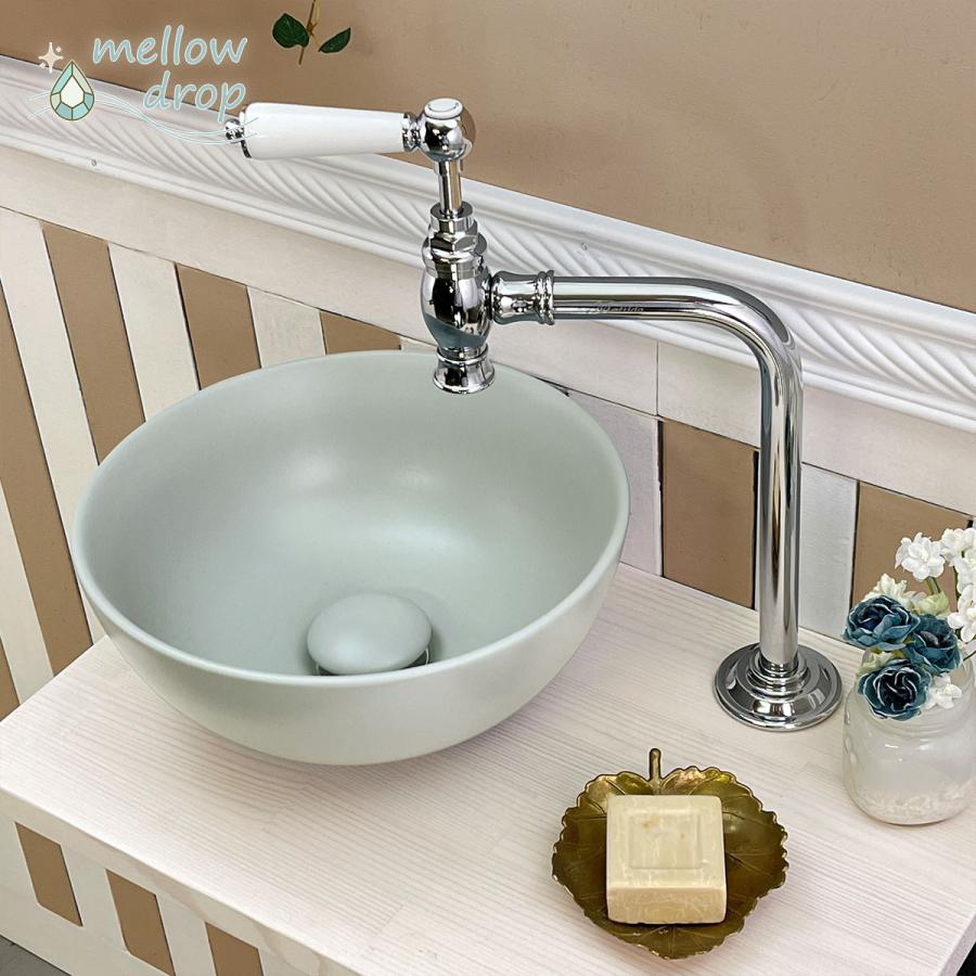 洗面ボウル 水栓セット おしゃれ 蛇口 手洗器 上部排水金具 天板