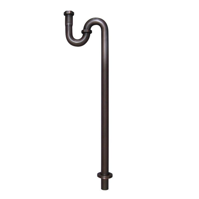 essence Sトラップ 32mm規格 ブロンズ エイジング 排水金具 床