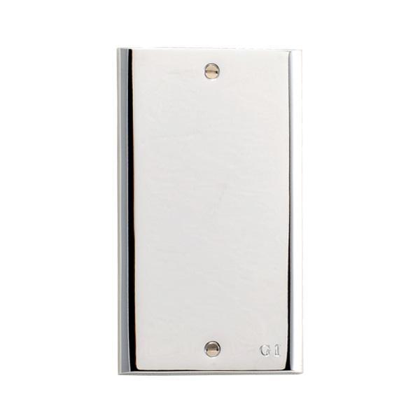 ケース スイッチカバー コンセントカバー クロム GI-020097（目隠し用