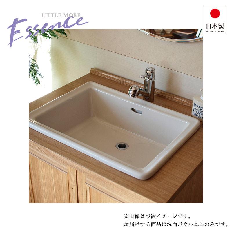 essence 洗面ボウル 大型 埋め込み 洗面ボール 洗面台 エッセンス L