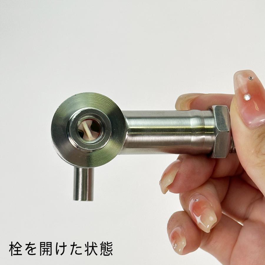 サーバー用 蛇口 ステンレス 水栓 キッチン アウトドア 交換用