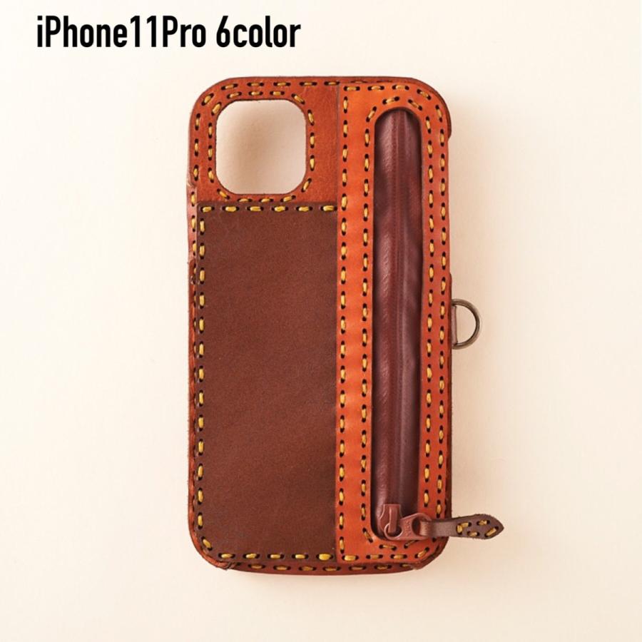 オジャガデザイン iPhoneケース ojaga design（オジャガデザイン） レザーiPhone11Proケース 3color
