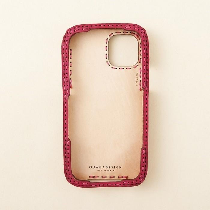 ojaga design（オジャガデザイン） レザーiPhone11Proケース 3color