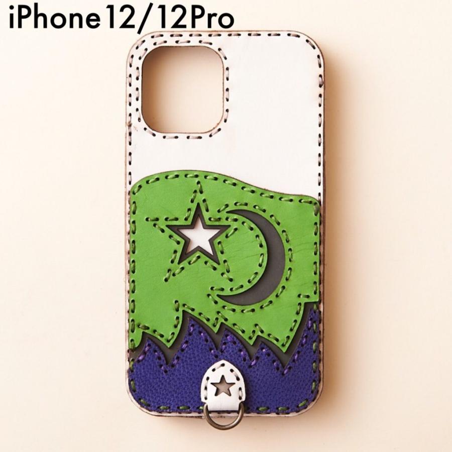 レザーiPhone12/12Proケース 5color OJAGADESIGN(オジャガデザイン)KARIN I12-07-3 ハンドメイド レザー 革製品 牛革 本革