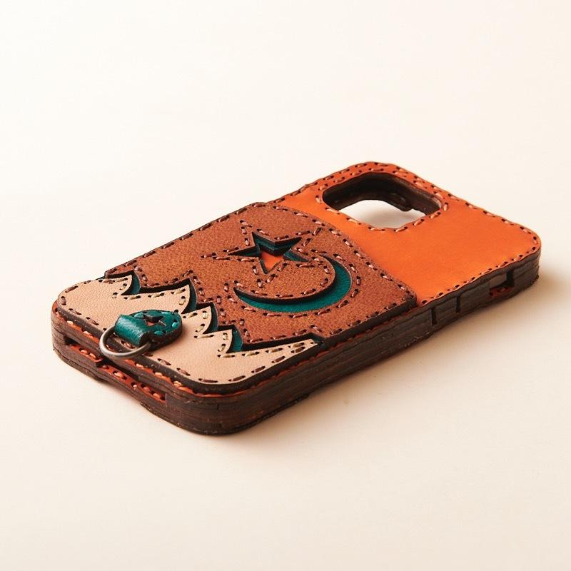 ojaga design（オジャガデザイン） レザーiPhone12/12Proケース 5color