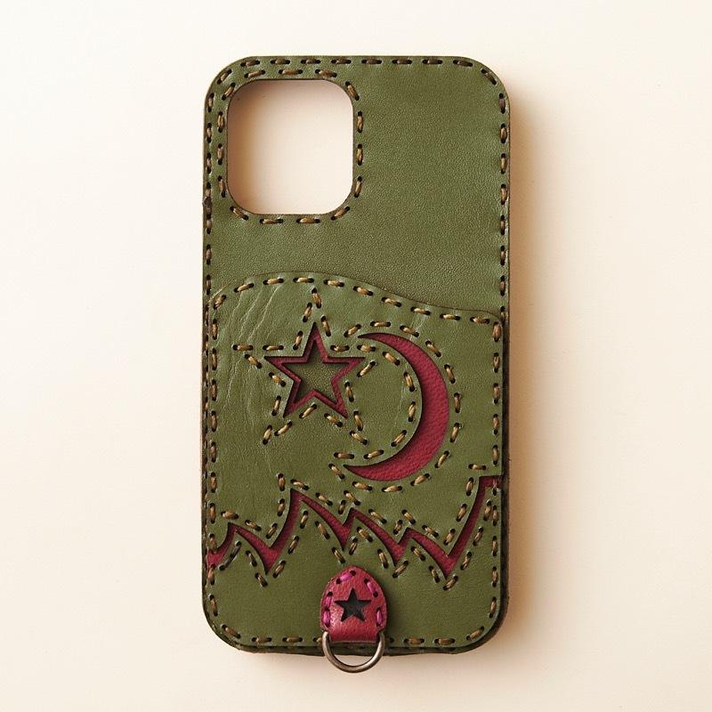 ojaga design（オジャガデザイン） レザーiPhone12/12Proケース 5color
