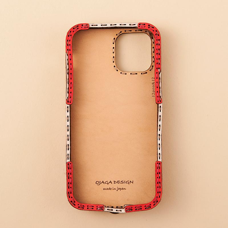 ojaga design iPhone12ケース　2個セット　オジャガデザイン ojaga design レザーiPhone12miniケース 5color OJAGADESIGN