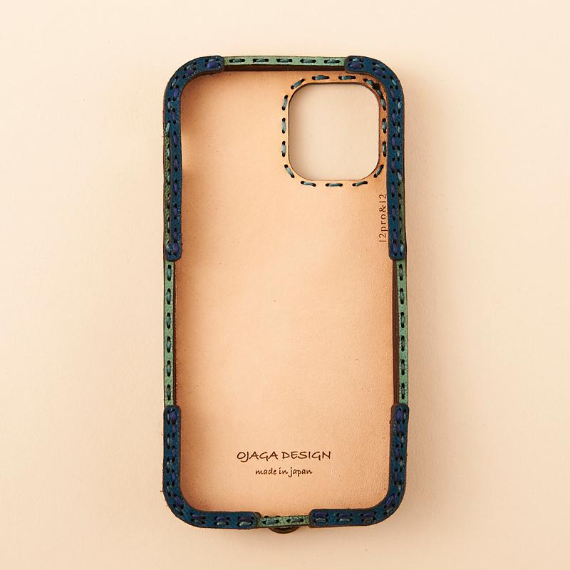 ojaga design iPhone12ケース　2個セット　オジャガデザイン ojaga design レザーiPhone12miniケース 5color OJAGADESIGN