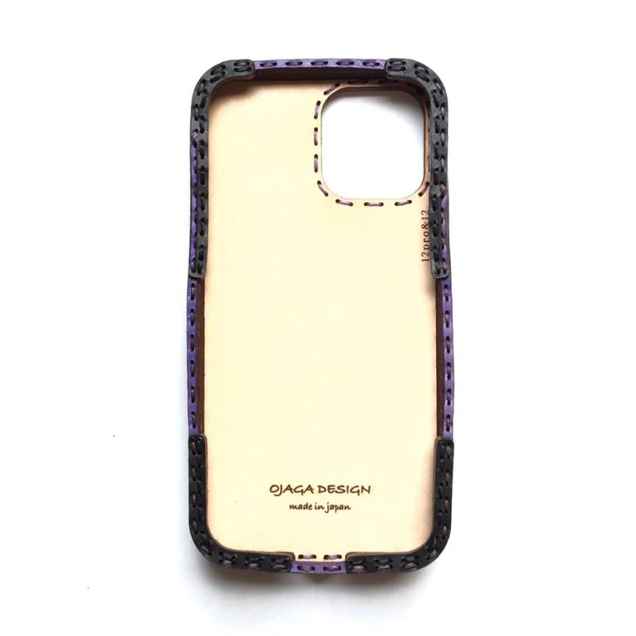 ojaga design 【Yahoo限定カラー】レザーiPhone12ProMaxケース