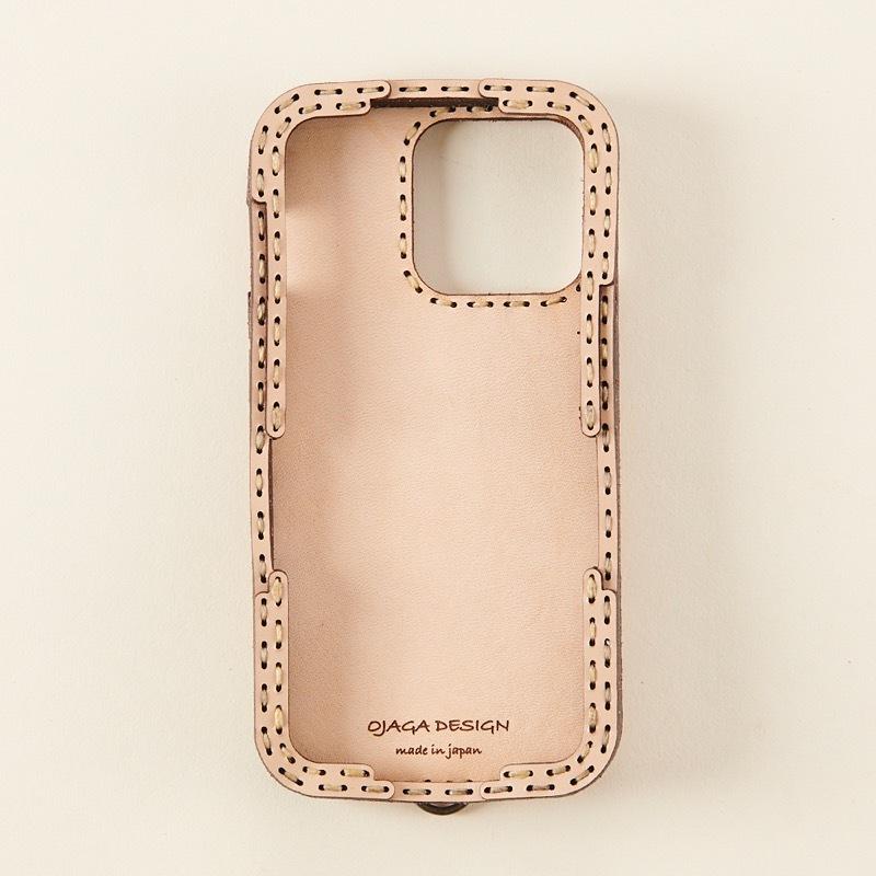 ojaga design レザーiPhone13ケース シンプル4color OJAGADESIGN