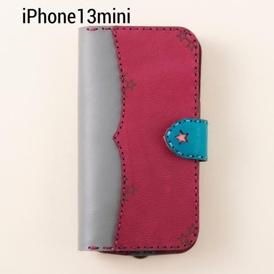 ojaga design（オジャガデザイン） レザーiPhone13miniケース