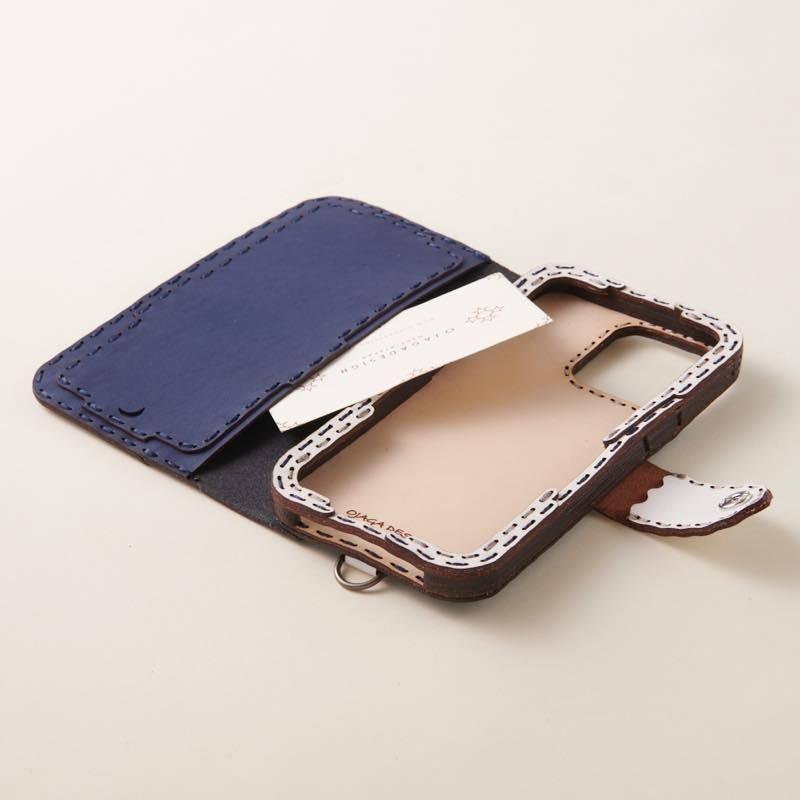 ojaga design（オジャガデザイン） レザーiPhone13ProMaxケース