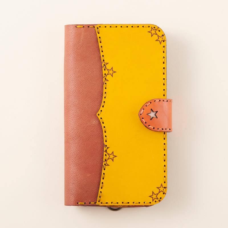 iPhone13 ProMax ケース　HELA OJAGA DESIGN ojaga design レザーiPhone13ProMaxケース ダイアリー