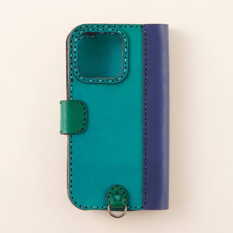 ojaga design レザーiPhone13ProMaxケース ダイアリー