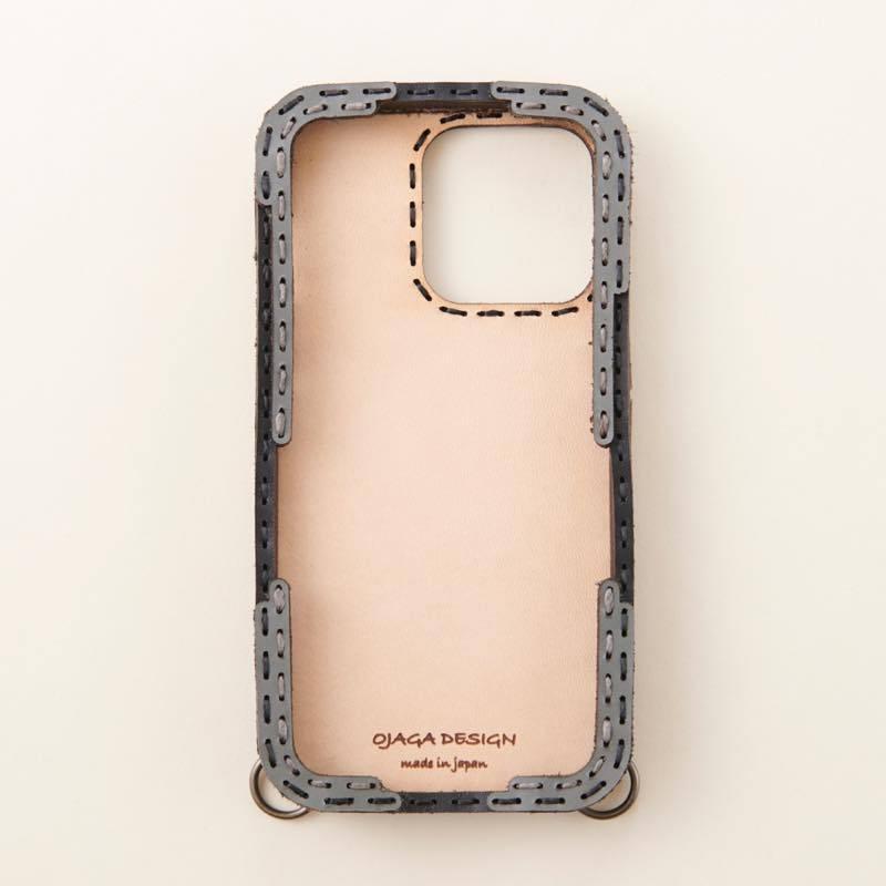 ojaga design（オジャガデザイン） レザーiPhone13ProMaxケース