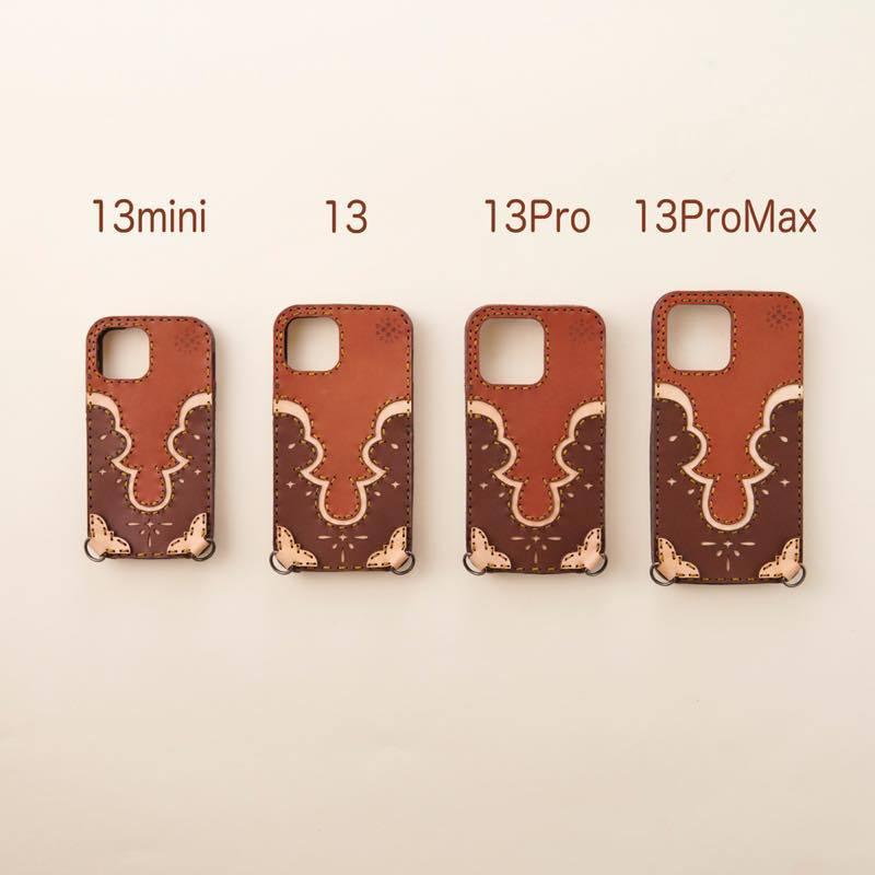 ojaga design（オジャガデザイン） レザーiPhone13ProMaxケース