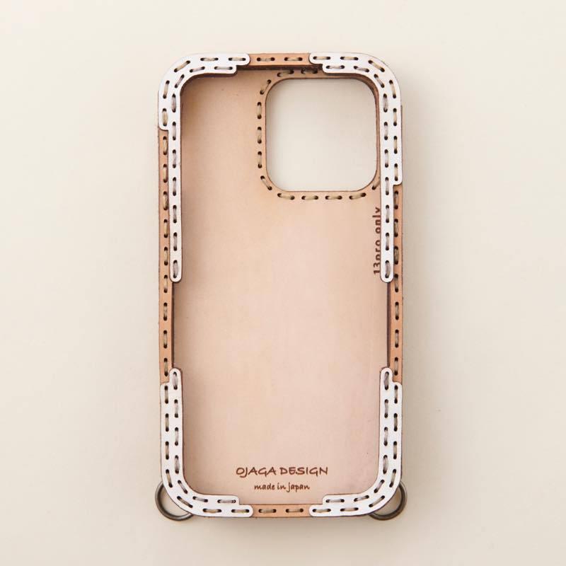 ojaga design（オジャガデザイン） レザーiPhone13ProMaxケース