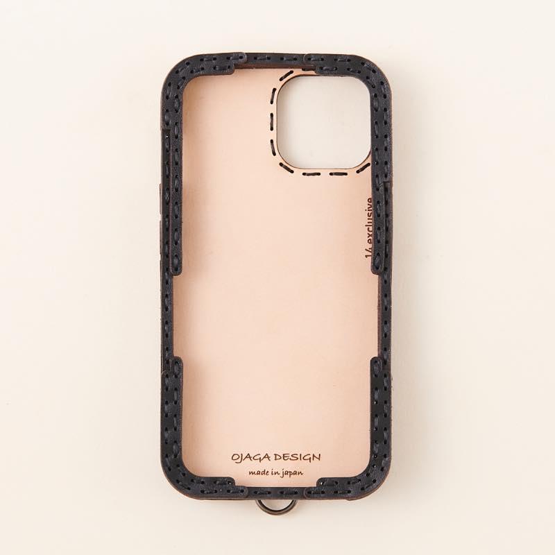 ojaga design（オジャガデザイン） レザーiPhone14ケース ミックス