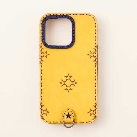 レザーiPhone14ケース ミックス5color OJAGADESIGN(オジャガデザイン)PAULA I14-01 ハンドメイド レザー 革製品 本革｜ojagadesign｜02