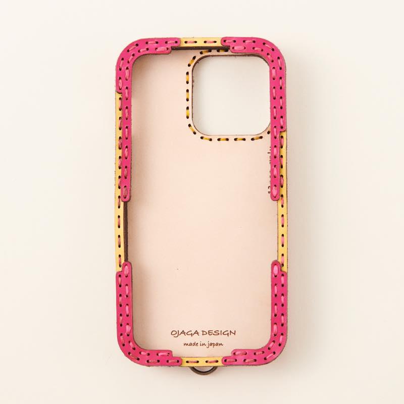 レザーiPhone14ケース ミックス5color OJAGADESIGN(オジャガデザイン)PAULA I14-01 ハンドメイド レザー 革製品 本革｜ojagadesign｜08