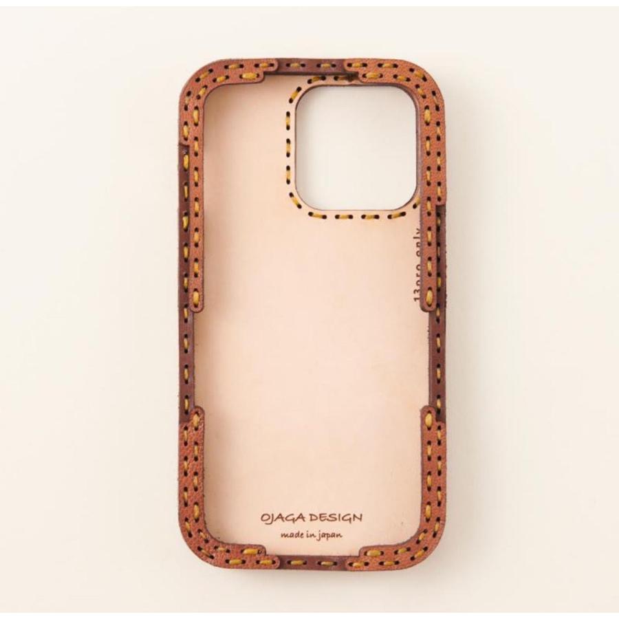ojaga design レザーiPhone14promaxケース ミックス5color