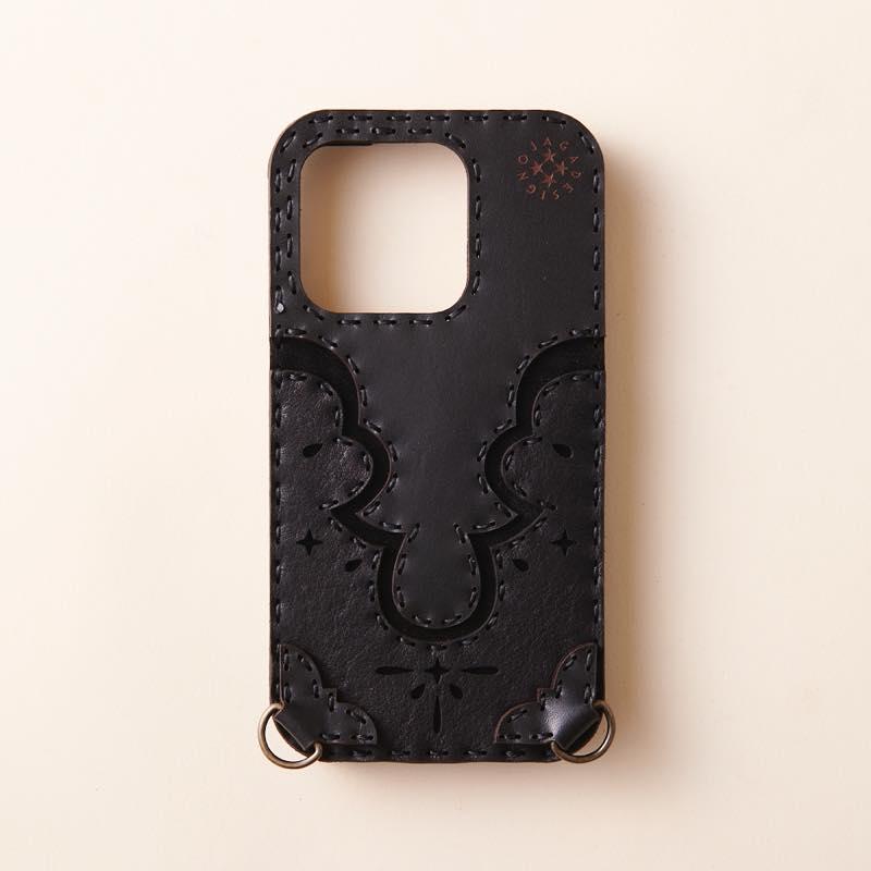 ojaga design（オジャガデザイン） レザーiPhone15ケース ミックス