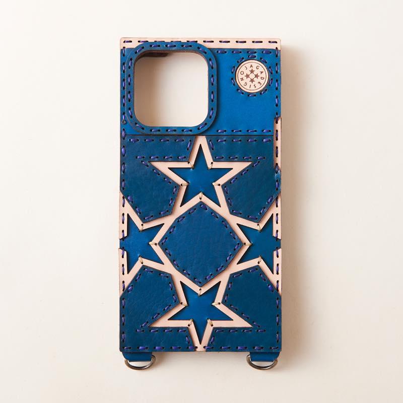 ojaga design（オジャガデザイン） レザーiPhone15ケース ミックス