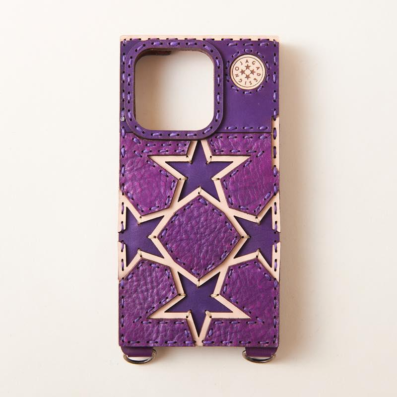 【美品】オジャガデザイン　iPhone15 ケース ojaga design レザーiPhone15ケース ミックス5color OJAGADESIGN