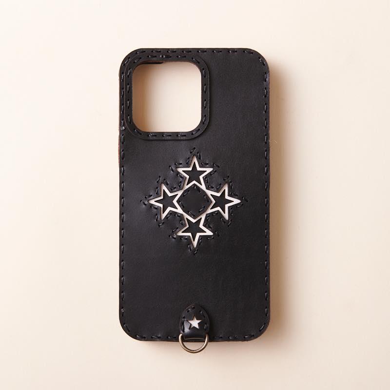 ojaga design（オジャガデザイン） レザーiPhone15proケース ミックス